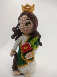 Santa Catarina em Crochê - Artesanato e Personalizados