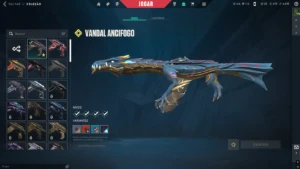 Valorant | Faca Rgx | Vandal Saqueadora + Dragão