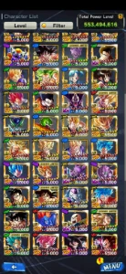 Vendo conta de dragon ball legends