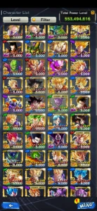 Vendo conta de dragon ball legends