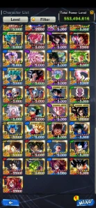 Vendo conta de dragon ball legends