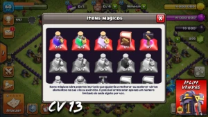 Centro de Vila 13 - Clash of Clans