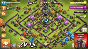 Centro de Vila 13 - Clash of Clans