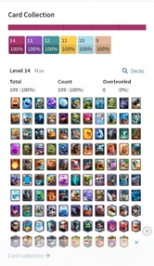 Todas cartas lvl 14, >5kk ouro, dezenas de fichas e muito + - Clash Royale
