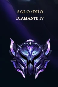 CONTA DIAMANTE 4 - League of Legends LOL