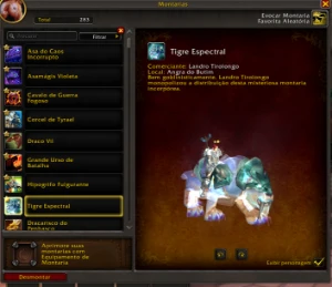 Conta WoW Com mounts TCG e torre dos magos - Blizzard