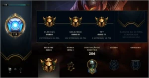conta lol gold - League of Legends