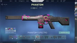 Conta Valorant com variedades de skins e Radiante