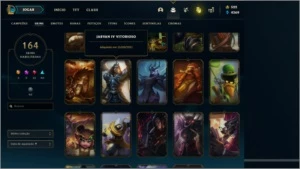 Conta League of Legends - Janna Vitoriosa, Jarvan Vitorioso LOL