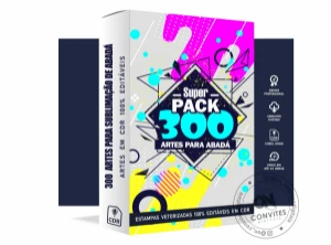 Pack de artes para Abadá 2024 100% editável em CDR - Outros