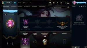 conta master bom mmr MID/TOP. - League of Legends LOL