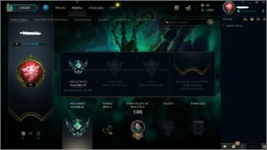 conta lol platina 3 level 41 com 28 campeão smurf - League of Legends