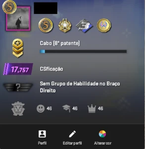 Conta Cs2 Legit 7 Anos Rank 17 Season 4 - Counter Strike