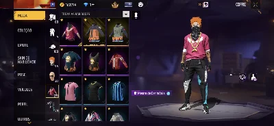 Vendo conta de FREEFIRE - Free Fire
