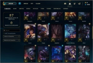 Conta platina 4 - League of Legends LOL