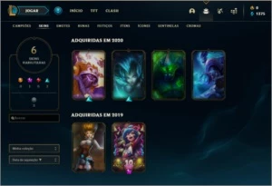 Conta platina 4 - League of Legends LOL