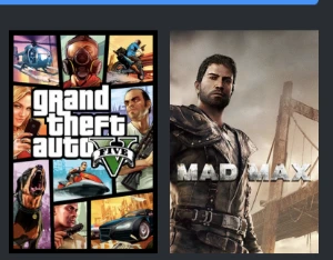 Vendo Conta Steam com Gta V é Mad Max