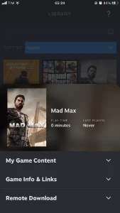 Vendo Conta Steam com Gta V é Mad Max