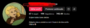 Conta Tiktok Engajada