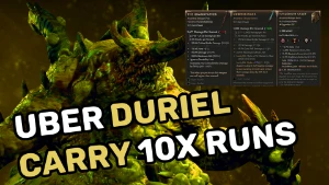 10x Runs Duriel - Season2 Diablo 4 - Blizzard
