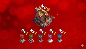 Contas CV15 | 5 Construtores + Troca de Nick Grátis! - Clash of Clans