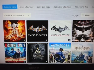 Conta Xbox one com 32 jogos - Outros