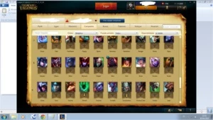 Conta LoL lv 30,104 campeões 40 skins 4 lendarias 3 runepage - League of Legends