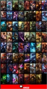 Conta LoL lv 30,104 campeões 40 skins 4 lendarias 3 runepage - League of Legends