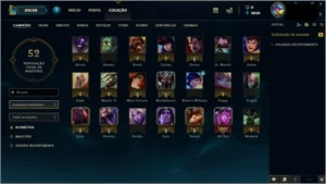 Conta lol plat 4 Barato - League of Legends