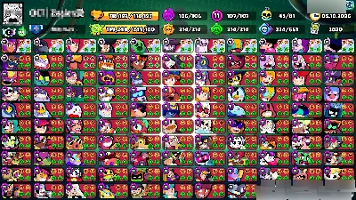 Conta brawl stars insana alien 2