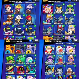 Conta brawl stars insana alien 2