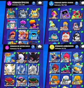 Conta brawl stars insana alien 2