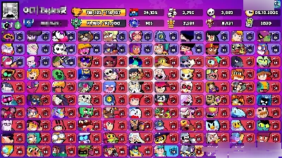 Conta brawl stars insana alien 2
