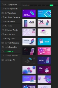 Motion Bro Packs! - Outros