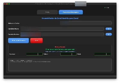 BOT Encaminhador Automático de Mensagens com Restrição - Telegram