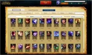 Conta League of Legends - Ouro 5 30 Campeões LOL