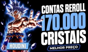 Contas Dragon Ball Legends - Cristais GARANTIDO