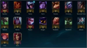 Conta Diamante IV MMR bom, 72 champions, 39 skins - League of Legends LOL