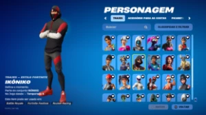 Conta Fortnite Com Ikonik E Outras Coisas(Informações Na Bio