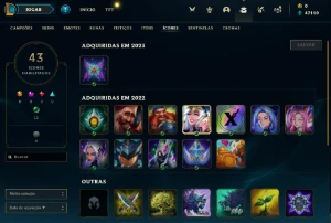 Contas Ferro 4 AFUNDADA - League of Legends LOL