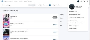 conta psn com 94 games 40 platinas todos os games exclusivos - Playstation
