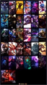 Conta De League Of Legends 80 Champs 34 Skins! LOL