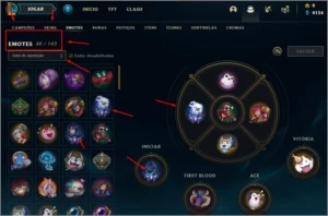 Conta d4 super barata (honra 0 pois o d4 é foda) - League of Legends LOL