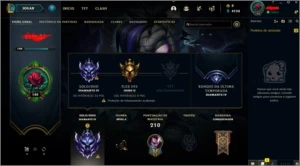 Conta d4 super barata (honra 0 pois o d4 é foda) - League of Legends LOL