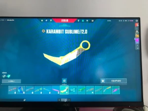 Conta de Valorant com várias skins