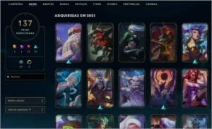 Conta de League Of Legends