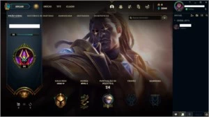 CONTA GOLD IV MMR ALTO - League of Legends LOL