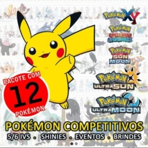 Pokémons competitivos Eventos/Shiny/6IVs XY, ORAS, SM, USUM