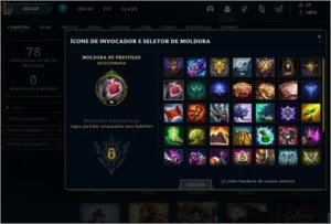 CONTA ANTIGA UNRANKED LVL 48 COM 9 SKINS - League of Legends LOL