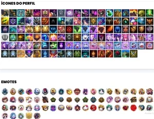 Conta prata 3 com 90 Champs e 44 Skins - League of Legends LOL